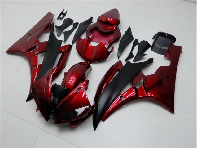 Buy 2006-2007 Red Black Yamaha YZF R6 Bike Fairings Buy 2006-2007 Red Black Yamaha YZF R6 Bike Fairings