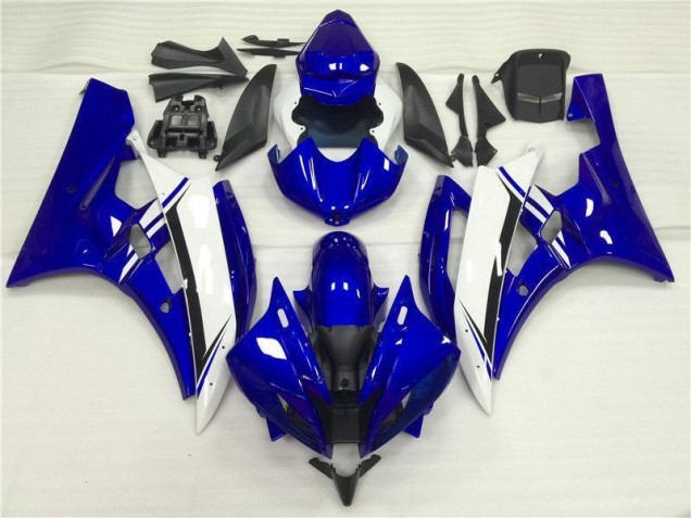 Buy 2006-2007 Blue White Yamaha YZF R6 Motorbike Fairing Buy 2006-2007 Blue White Yamaha YZF R6 Motorbike Fairing