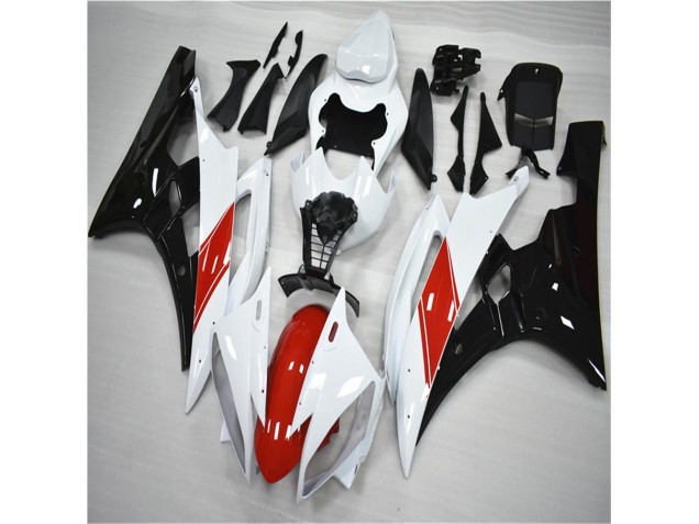 Buy 2006-2007 Red White Black Yamaha YZF R6 Moto Fairings Buy 2006-2007 Red White Black Yamaha YZF R6 Moto Fairings