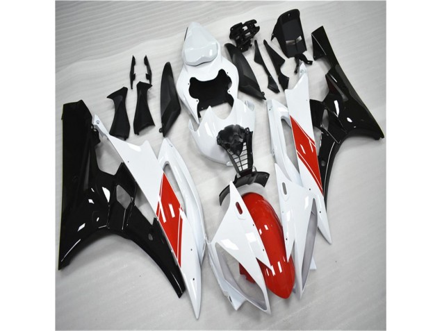 Buy 2006-2007 Red White Black Yamaha YZF R6 Moto Fairings Buy 2006-2007 Red White Black Yamaha YZF R6 Moto Fairings