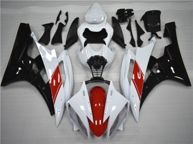Buy 2006-2007 Red White Black Yamaha YZF R6 Moto Fairings Buy 2006-2007 Red White Black Yamaha YZF R6 Moto Fairings