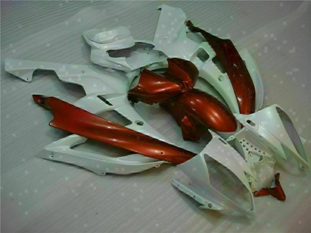 Buy 2006-2007 White Brown Yamaha YZF R6 Motorcylce Fairings Buy 2006-2007 White Brown Yamaha YZF R6 Motorcylce Fairings