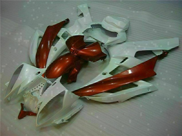 Buy 2006-2007 White Brown Yamaha YZF R6 Motorcylce Fairings Buy 2006-2007 White Brown Yamaha YZF R6 Motorcylce Fairings