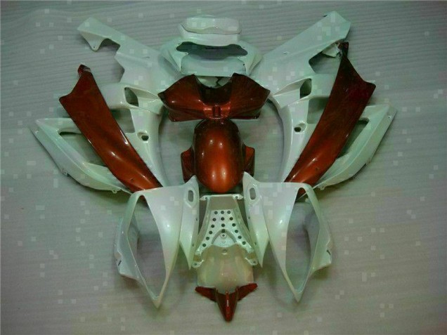 Buy 2006-2007 White Brown Yamaha YZF R6 Motorcylce Fairings Buy 2006-2007 White Brown Yamaha YZF R6 Motorcylce Fairings