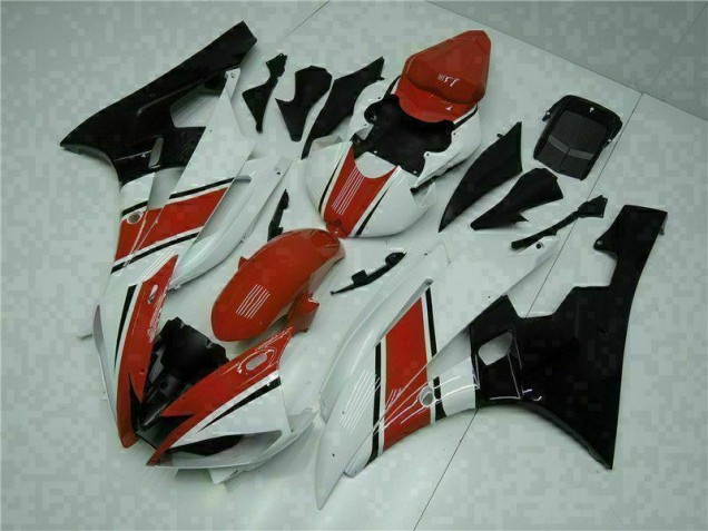 Buy 2006-2007 Red White Yamaha YZF R6 Motorcycle Fairings & Plastics Buy 2006-2007 Red White Yamaha YZF R6 Motorcycle Fairings & Plastics