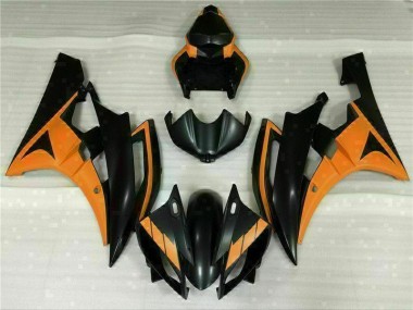 Buy 2006-2007 Black Orange Yamaha YZF R6 Motorcycle Fairing