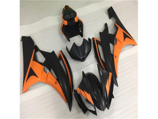 Buy 2006-2007 Orange Black Yamaha YZF R6 Bike Fairings