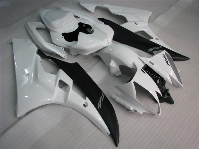 Buy 2006-2007 White Black Yamaha YZF R6 Motorcycle Bodywork