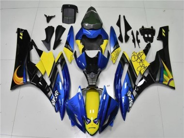 Buy 2006-2007 Blue Shark Yamaha R6 Fairings MF0897