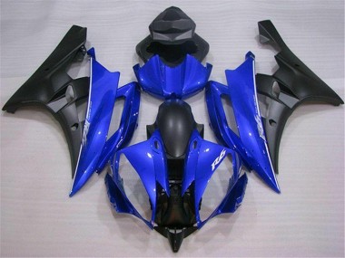 Buy 2006-2007 Blue Black Yamaha YZF R6 Motor Fairings