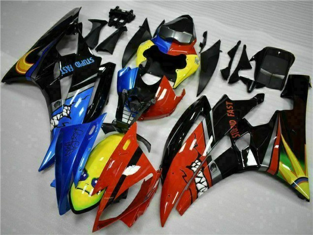 Buy 2006-2007 Yellow Blue Red Yamaha YZF R6 Motorcycle Fairings Kit