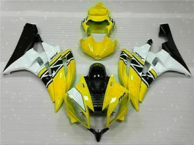 Buy 2006-2007 Yellow White Black Yamaha YZF R6 Motorcylce Fairings