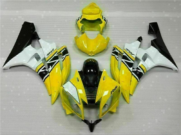 Buy 2006-2007 Yellow White Black Yamaha YZF R6 Motorcylce Fairings Buy 2006-2007 Yellow White Black Yamaha YZF R6 Motorcylce Fairings