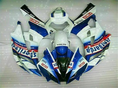 Buy 2006-2007 White Blue Yamaha YZF R6 Motorbike Fairing