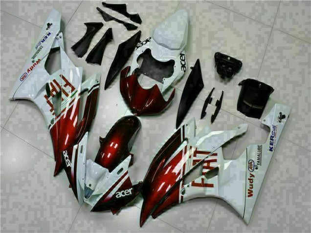 Buy 2006-2007 Brown White Yamaha YZF R6 Motorcycle Fairing Kit Buy 2006-2007 Brown White Yamaha YZF R6 Motorcycle Fairing Kit