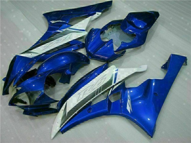 Buy 2006-2007 Blue White Yamaha YZF R6 Bike Fairings