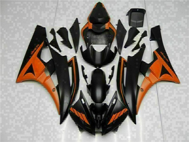 Buy 2006-2007 Orange Black Yamaha YZF R6 Bike Fairing Buy 2006-2007 Orange Black Yamaha YZF R6 Bike Fairing