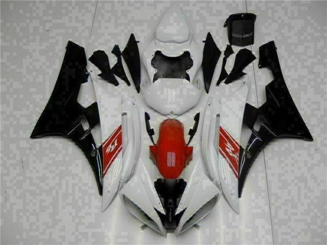 Buy 2006-2007 White Black Yamaha YZF R6 Motorbike Fairing Buy 2006-2007 White Black Yamaha YZF R6 Motorbike Fairing