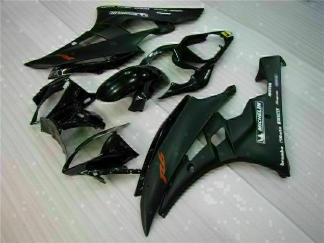 Buy 2006-2007 Black Yamaha YZF R6 Motorbike Fairing Kits Buy 2006-2007 Black Yamaha YZF R6 Motorbike Fairing Kits