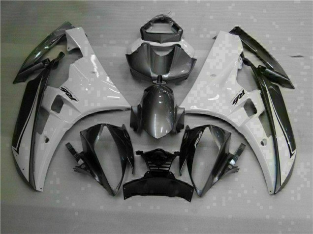 Buy 2006-2007 White Silver Yamaha YZF R6 Moto Fairings Buy 2006-2007 White Silver Yamaha YZF R6 Moto Fairings