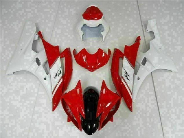 Buy 2006-2007 Red White Yamaha YZF R6 Motorcyle Fairings Buy 2006-2007 Red White Yamaha YZF R6 Motorcyle Fairings