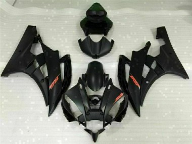 Buy 2006-2007 Black Yamaha YZF R6 Replacement Fairings