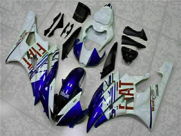 Buy 2006-2007 White Blue Yamaha YZF R6 Bike Fairings & Bodywork Buy 2006-2007 White Blue Yamaha YZF R6 Bike Fairings & Bodywork