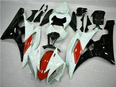 Buy 2006-2007 White Yamaha YZF R6 Replacement Motorcycle Fairings