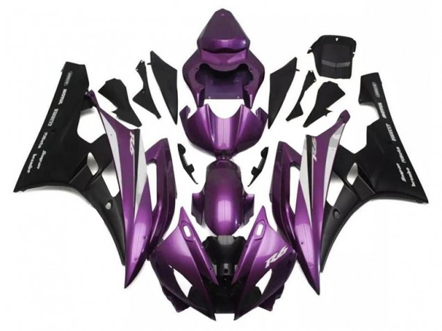 Buy 2006-2007 Purple Black Yamaha YZF R6 Motorcylce Fairings Buy 2006-2007 Purple Black Yamaha YZF R6 Motorcylce Fairings