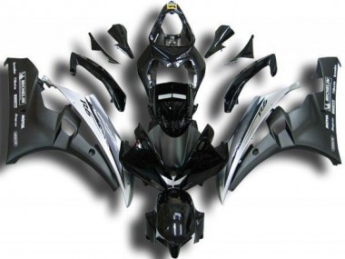 Buy 2006-2007 Black White Yamaha YZF R6 Replacement Fairings