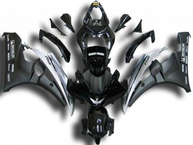 Buy 2006-2007 Black White Yamaha YZF R6 Replacement Fairings