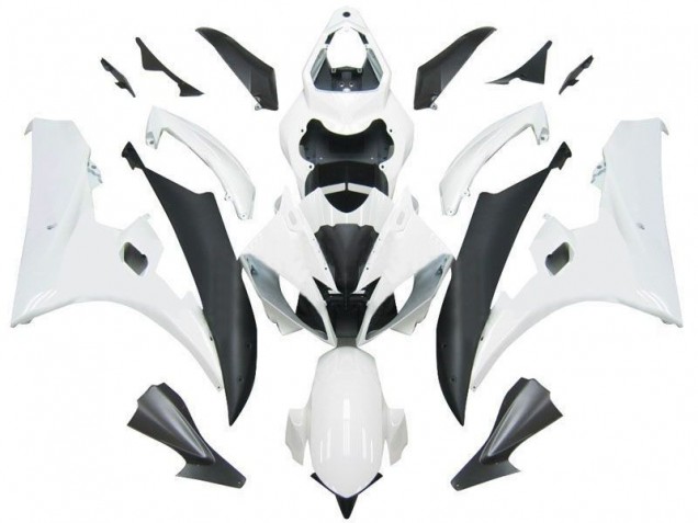 Buy 2006-2007 White Black Yamaha YZF R6 Motorcycle Fairings Buy 2006-2007 White Black Yamaha YZF R6 Motorcycle Fairings
