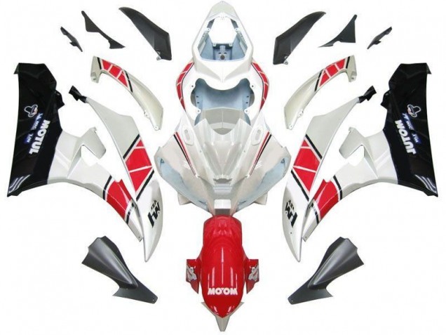 Buy 2006-2007 White Red Black Yamaha YZF R6 Bike Fairings Buy 2006-2007 White Red Black Yamaha YZF R6 Bike Fairings