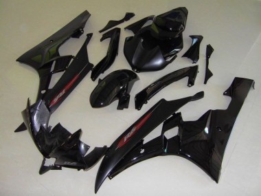 Buy 2006-2007 OEM Style Black Yamaha YZF R6 Motorcycle Fairings