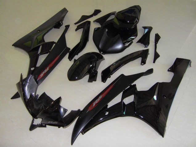 Buy 2006-2007 OEM Style Black Yamaha YZF R6 Motorcycle Fairings