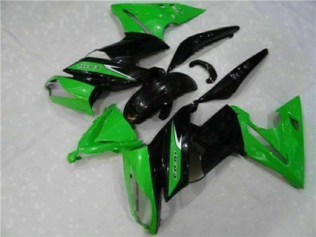 Buy 2006-2008 Green Black Kawasaki EX650 Bike Fairings & Bodywork