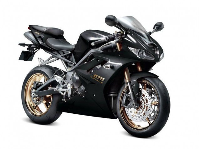 Buy 2006-2008 Black Triumph Daytona 675 Triple Motorcycle Fairing