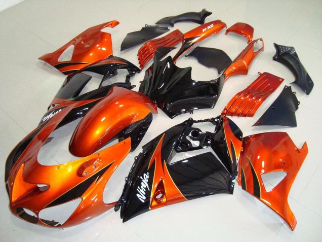 Buy 2006-2011 Orange Black Kawasaki ZX14R ZZR1400 Motorbike Fairings Buy 2006-2011 Orange Black Kawasaki ZX14R ZZR1400 Motorbike Fairings