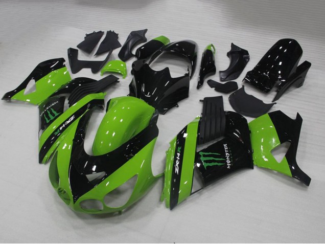 Buy 2006-2011 Green Monster Kawasaki ZX14R ZZR1400 Motorbike Fairing Buy 2006-2011 Green Monster Kawasaki ZX14R ZZR1400 Motorbike Fairing