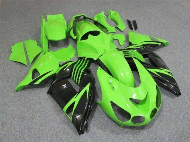 Buy 2006-2011 Green Black Kawasaki ZX14R ZZR1400 Bike Fairings Buy 2006-2011 Green Black Kawasaki ZX14R ZZR1400 Bike Fairings