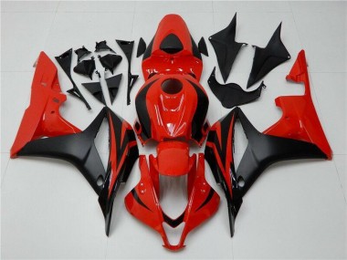 Buy 2007-2008 Black Red Honda CBR600RR Motorcycle Fairing Kit