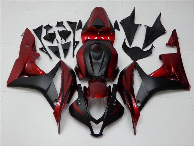 Buy 2007-2008 Red Black Honda CBR600RR Bike Fairing Buy 2007-2008 Red Black Honda CBR600RR Bike Fairing