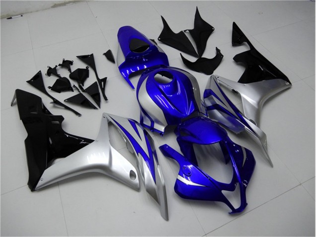 Buy 2007-2008 Blue Silver Black Honda CBR600RR Replacement Motorcycle Fairings Buy 2007-2008 Blue Silver Black Honda CBR600RR Replacement Motorcycle Fairings