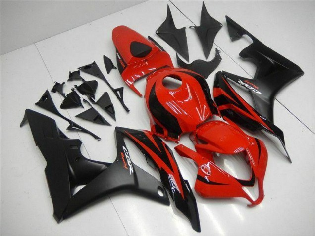 Buy 2007-2008 Black Red Honda CBR600RR Motor Bike Fairings Buy 2007-2008 Black Red Honda CBR600RR Motor Bike Fairings