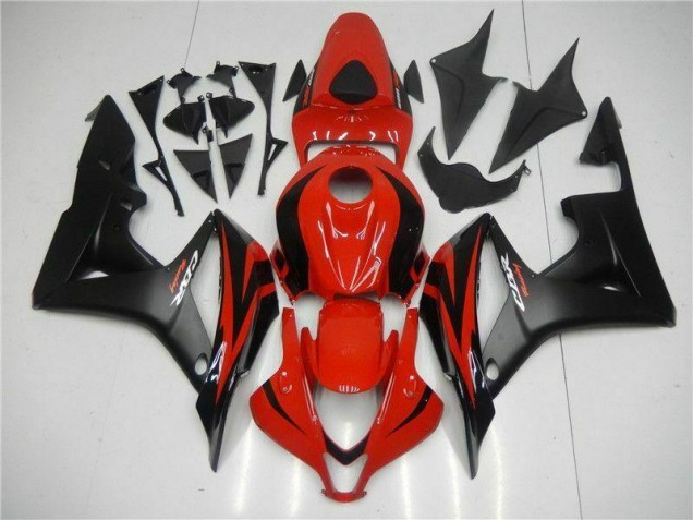Buy 2007-2008 Black Red Honda CBR600RR Motor Bike Fairings Buy 2007-2008 Black Red Honda CBR600RR Motor Bike Fairings