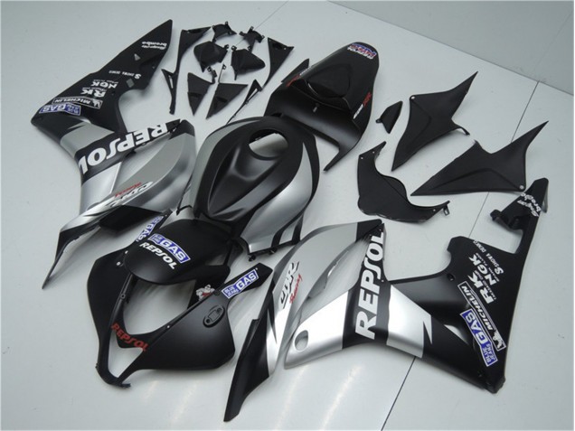 Buy 2007-2008 Silver Repsol Black Honda CBR600RR Bike Fairings Buy 2007-2008 Silver Repsol Black Honda CBR600RR Bike Fairings