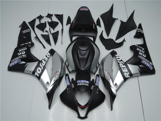 Buy 2007-2008 Silver Repsol Black Honda CBR600RR Bike Fairings Buy 2007-2008 Silver Repsol Black Honda CBR600RR Bike Fairings