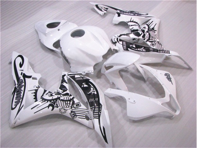 Buy 2007-2008 Black White Honda CBR600RR Replacement Motorcycle Fairings Buy 2007-2008 Black White Honda CBR600RR Replacement Motorcycle Fairings