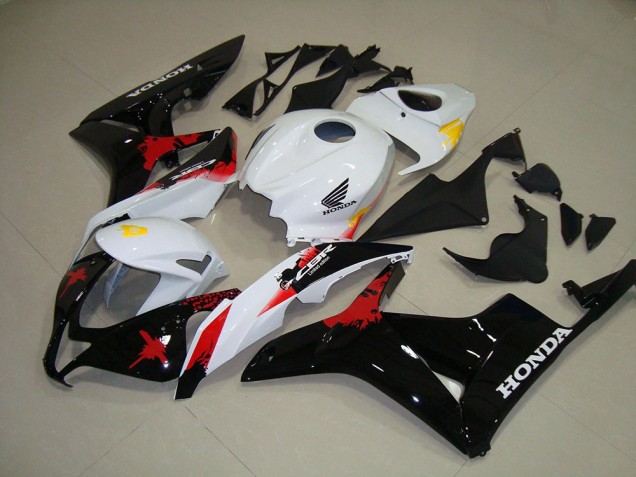 Buy 2007-2008 White Black Red Honda CBR600RR Motorbike Fairing Buy 2007-2008 White Black Red Honda CBR600RR Motorbike Fairing