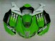 Buy 2007-2008 Green White Ninja Kawasaki ZX6R Motorbike Fairing